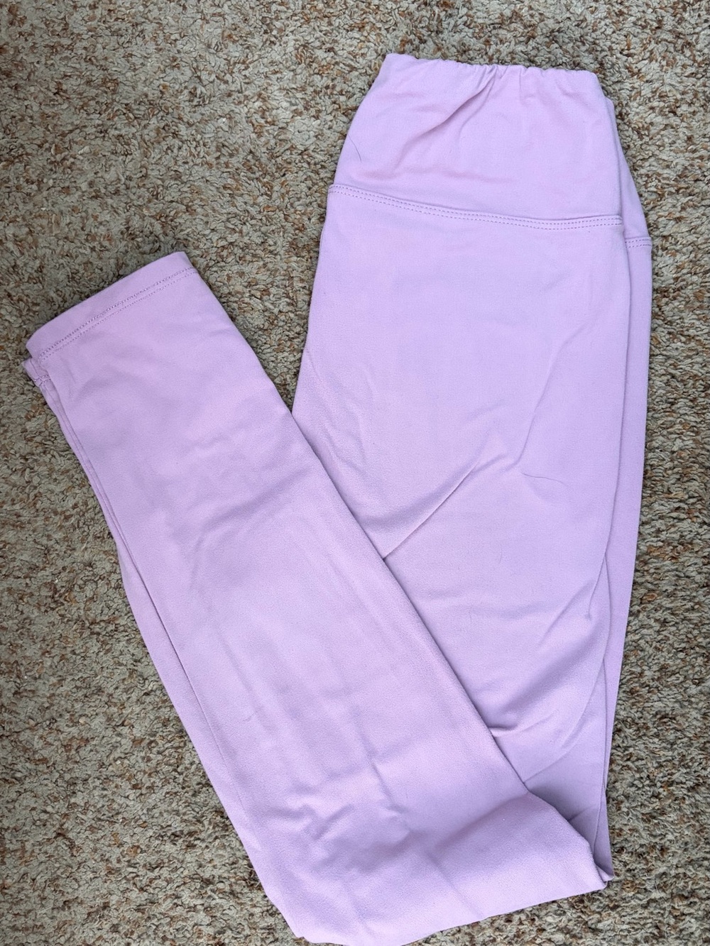 Kids Lavender Active Leggings